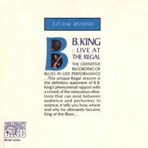 LIVE AT THE REGAL (CD)