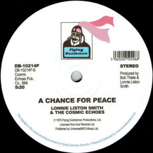 CHANCE FOR PEACE (NEW LP)