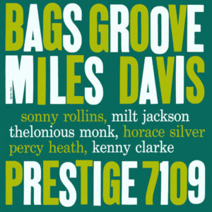 BAGS' GROOVE (CD)