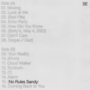 NO RULES SANDY (CD)