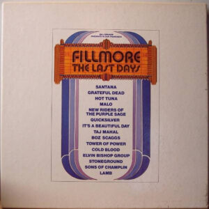 Fillmore The Last Days (USED LP)