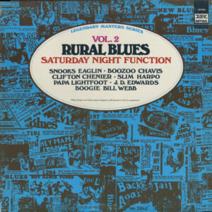 Rural Blues Vol 2-Saturday Night Function