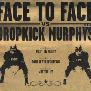 FACE TO FACE VS DROPKICK MURPHYS EP (CD)
