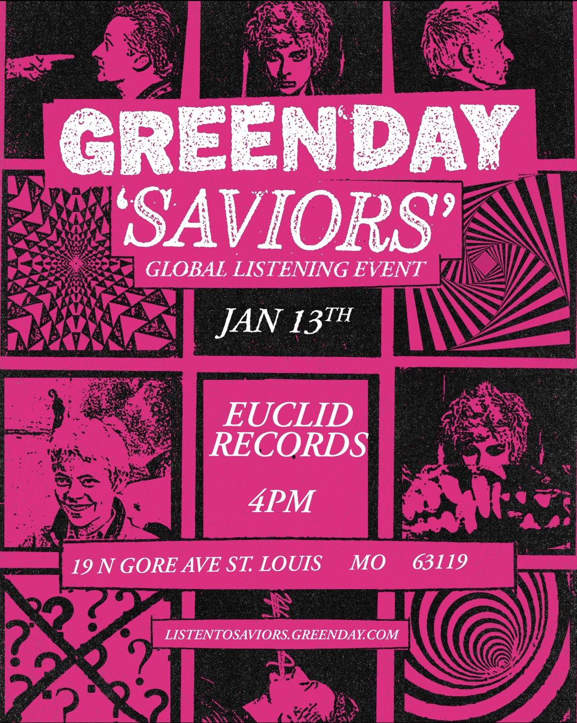 Green Day “Saviors” Global Listening Event
