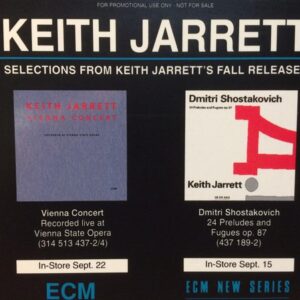 Selections From Keith Jarrett's Fall Releases (CD)