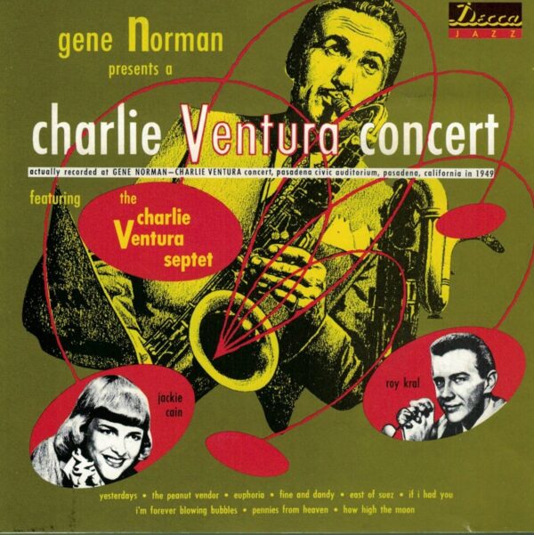 GENE NORMAN PRESENTS CHARLIE VENTURA CONCERT (CD)