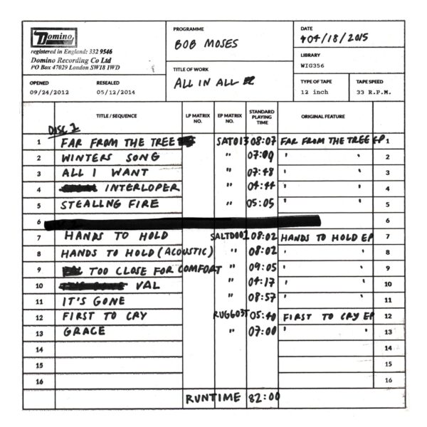 ALL IN ALL RSD 2015 (CD)