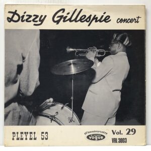 Dizzy Gillespie Concert-Pleyel 53