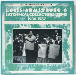 Satchmos Collectors Items 1936-1937 (USED LP)