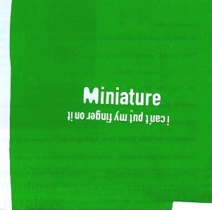 I CAN'T PUT MY FINGER ON IT (CD)