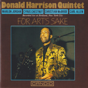FOR ART'S SAKE (CD)