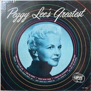 Peggy Lees Greatest (USED LP)