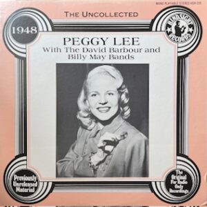 Uncollected Peggy Lee (USED LP)