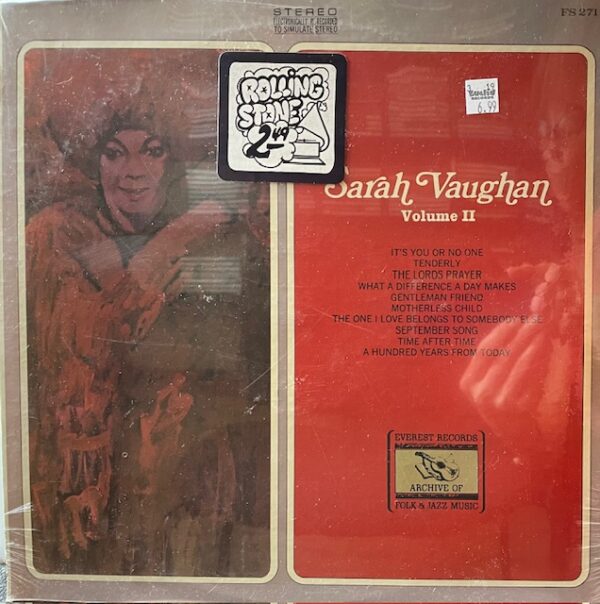Sarah Vaughan Vol 2 (USED LP)