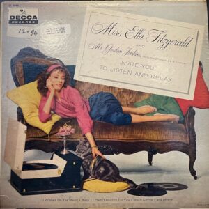 Miss Ella Fitzgerald and Mr Gordon Jenkins (USED L