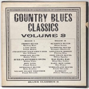 Country Blues Classics Vol 2 (USED LP)