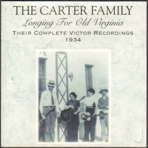 Longing For Old Virginia (1934) (CD)