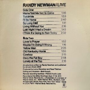 Live (USED LP)