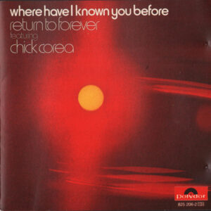 WHERE HAVE I KNOWN YOU BEFORE (CD)