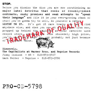 Trademark Of Quality (CD)