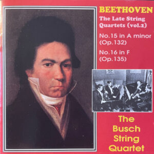 The Late String Quartets (Vol. 2): No. 15 (CD)