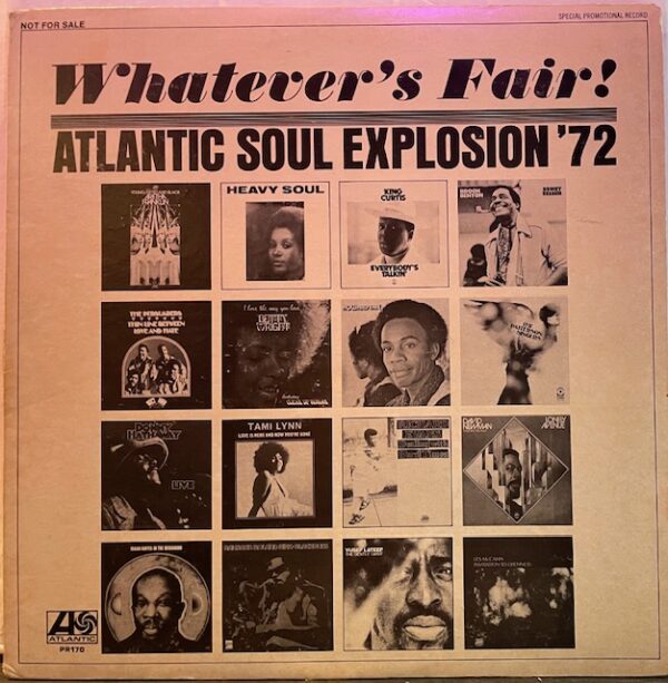 Whatevers Fair Atlantic Soul Explosion 72 (USED LP