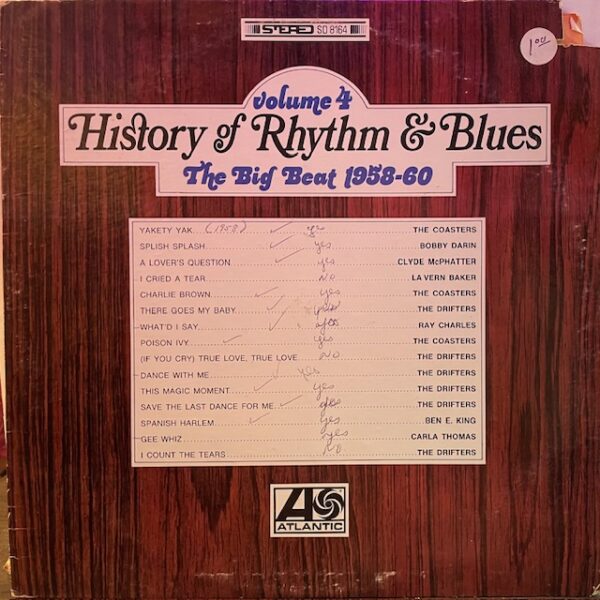History of Rhythm & Blues Vol 4 The Big Beat 1958-