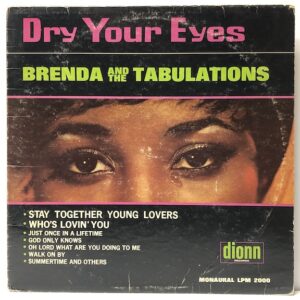 Dry Your Eyes (USED LP)