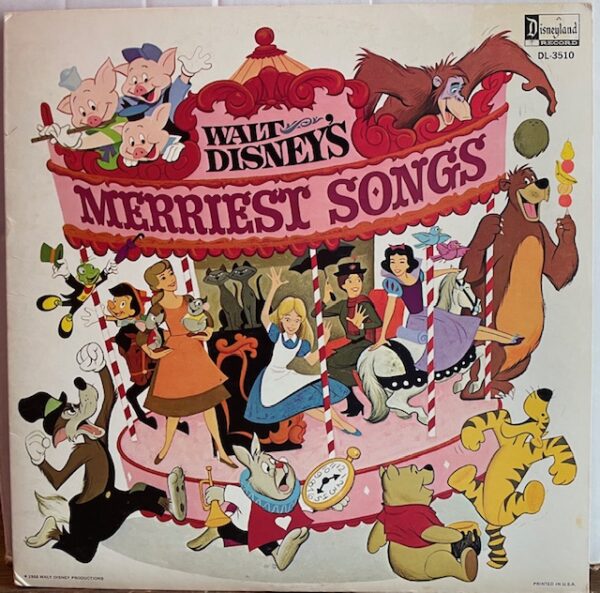 Walt Disneys Merriest Songs (USED LP)