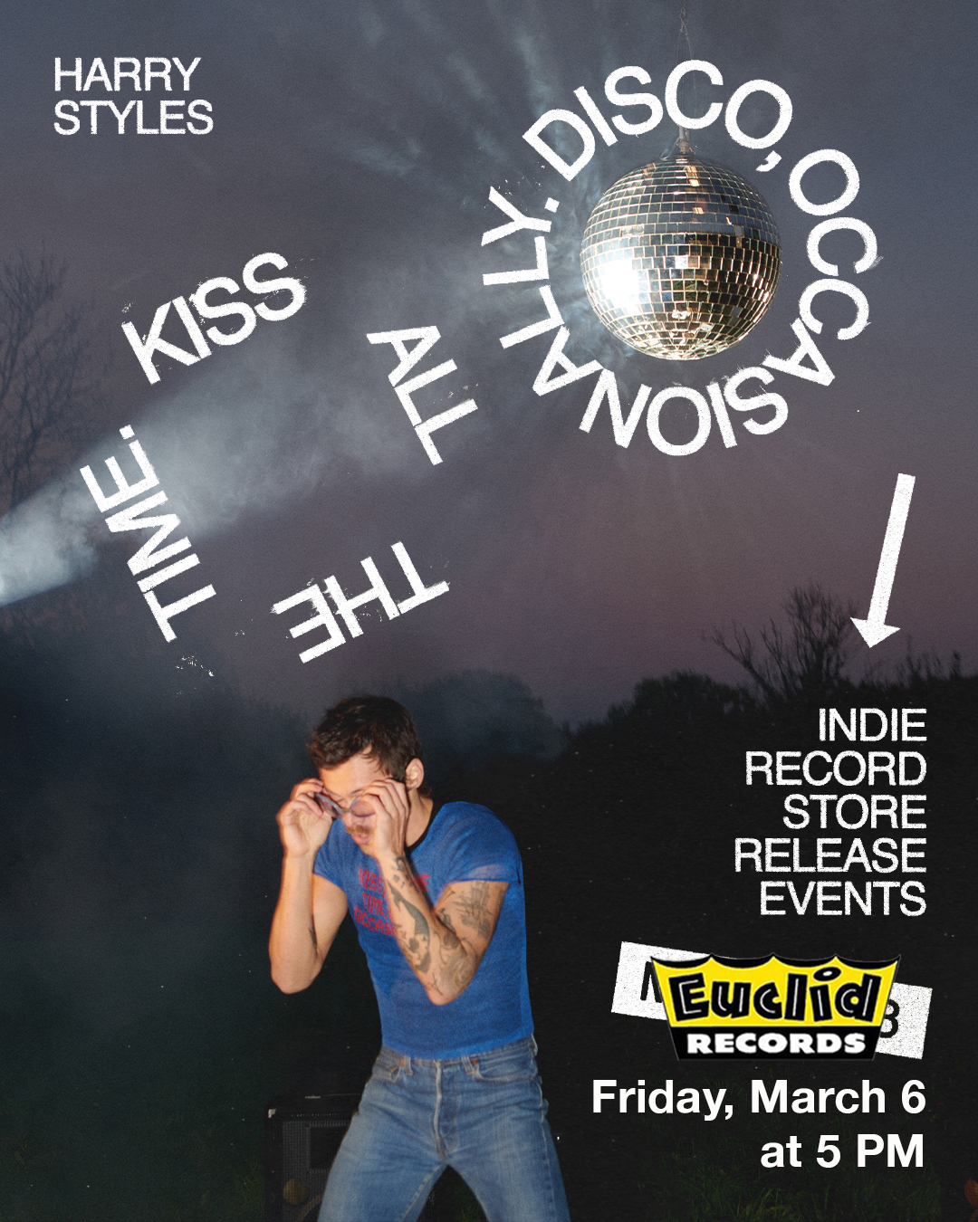 Harry Styles Release Event, March 6 at 5 pm