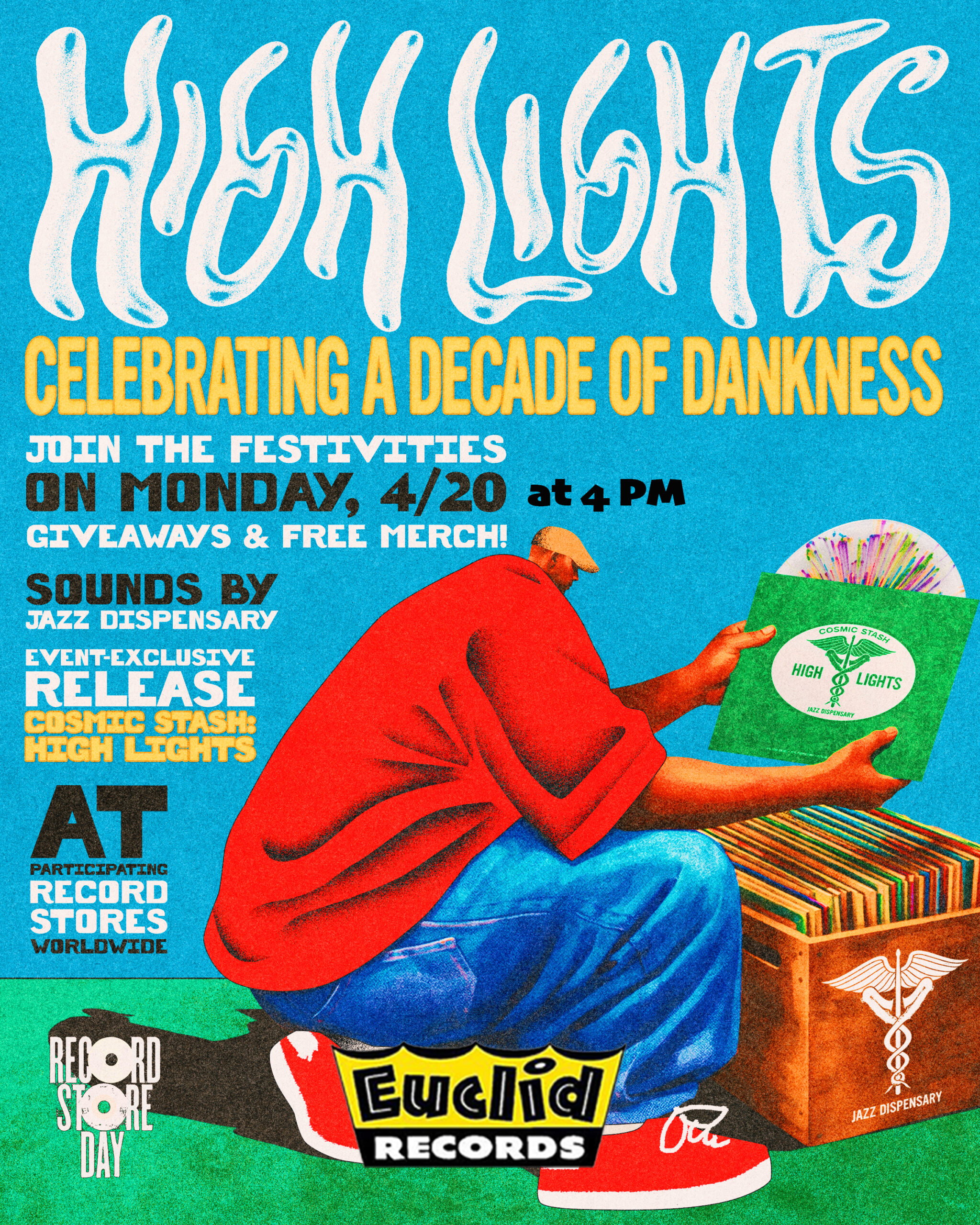 Jazz Dispensary Release Event, 4/20 at 4PM