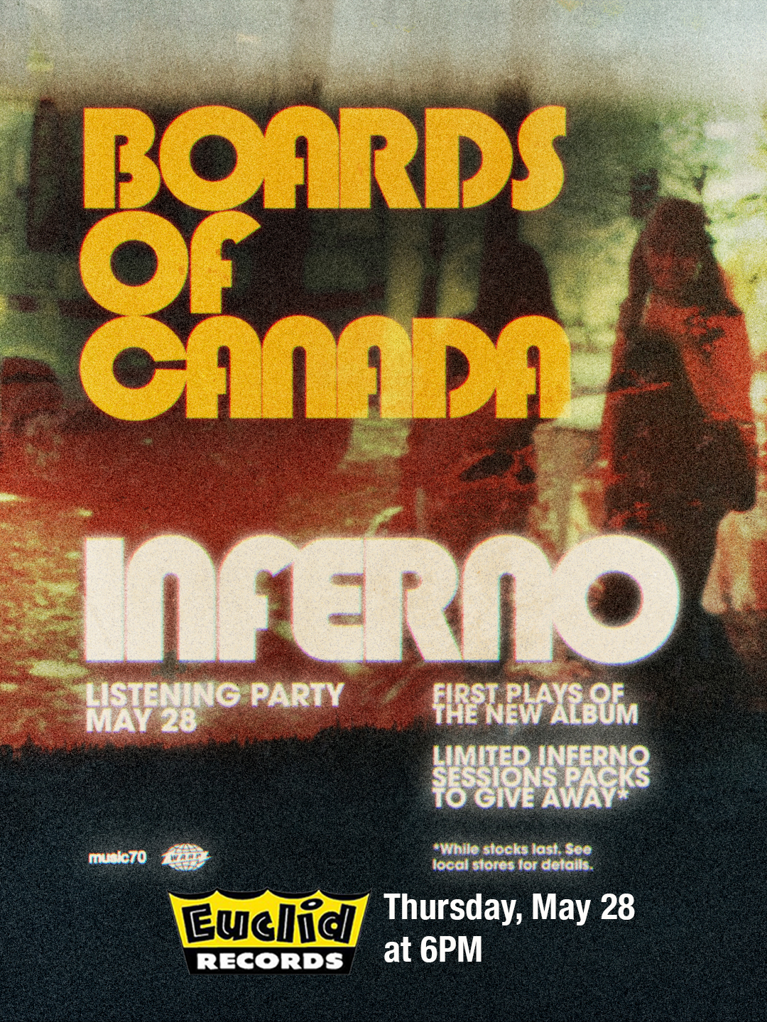 Boards of Canada Early Release Event, May 28