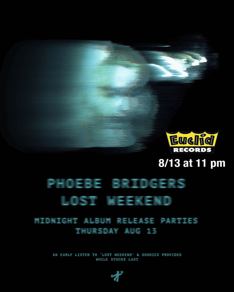 Phoebe Bridgers Midnight Release Event at Euclid Records