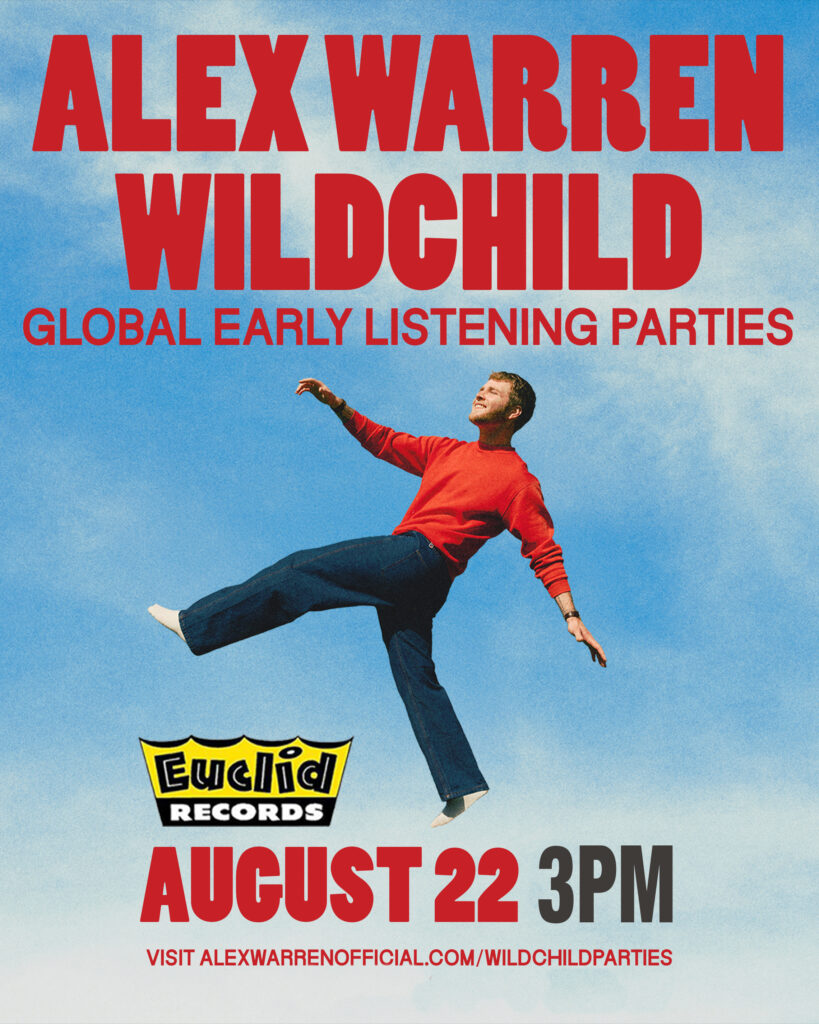 Alex Warren Listen Event at Euclid Records August 22 at 3PM