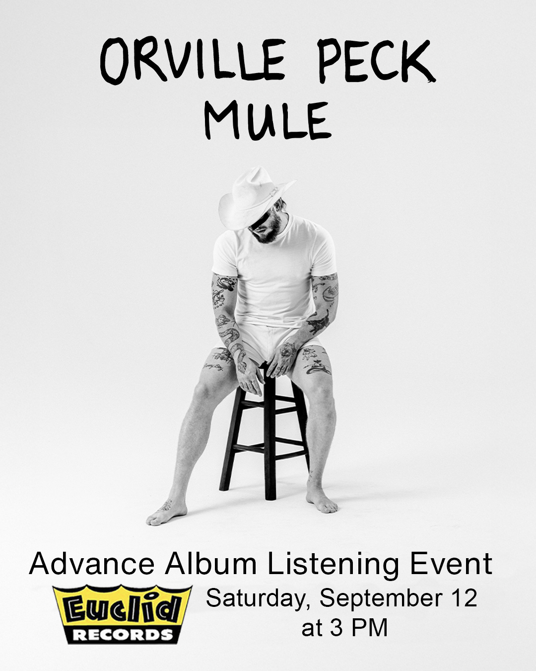 Orville Peck Advance Listen at Euclid Records