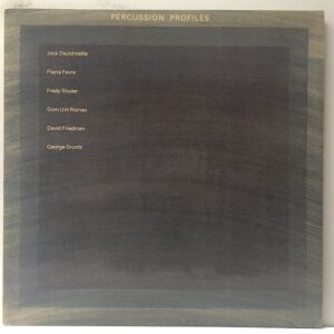Percussion Profiles (USED LP)